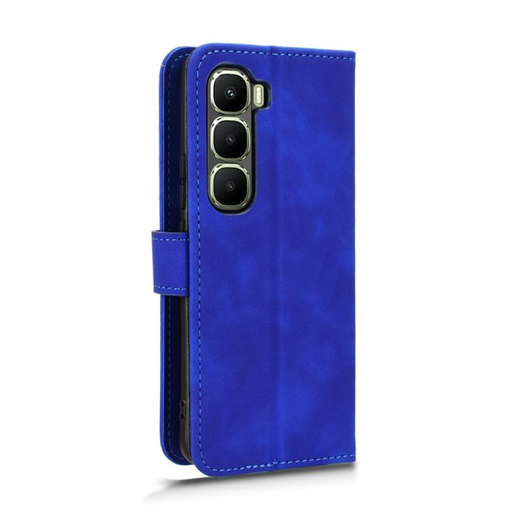For Infinix Hot 60 Pro 4G Skin Feel Magnetic Flip Leather Phone Case