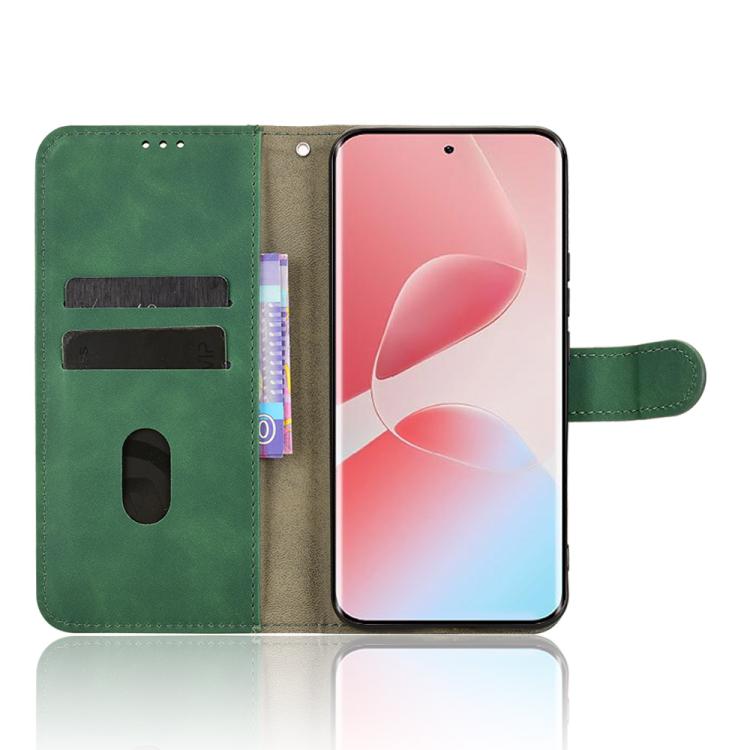 For Infinix Hot 60 Pro 4G Skin Feel Magnetic Flip Leather Phone Case