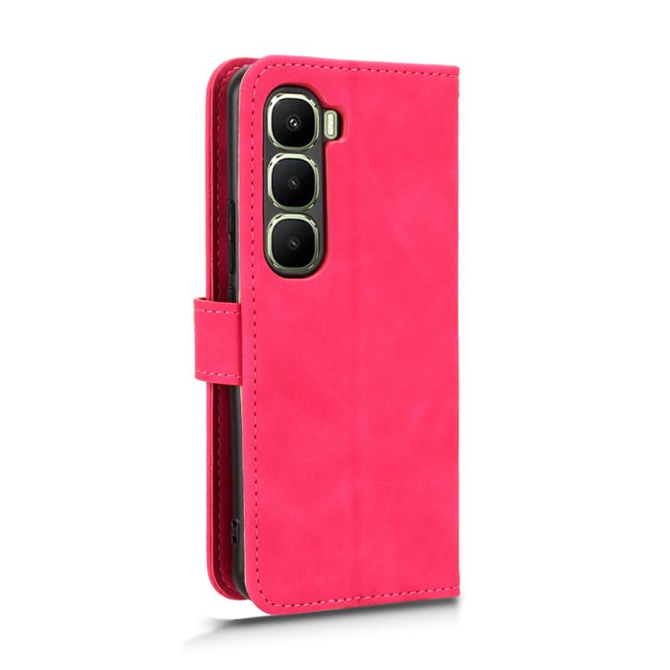 For Infinix Hot 60 Pro 4G Skin Feel Magnetic Flip Leather Phone Case