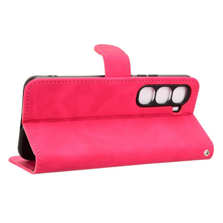 For Infinix Hot 60 Pro 4G Skin Feel Magnetic Flip Leather Phone Case