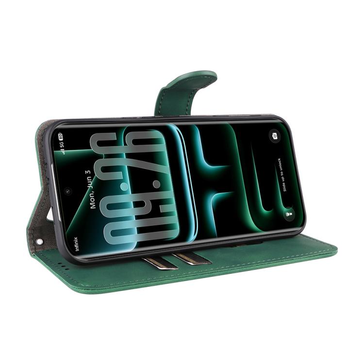 For Infinix Note Edge 5G Skin Feel Magnetic Flip Leather Phone Case