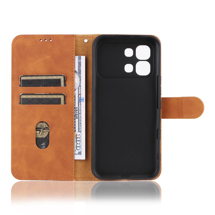 For Infinix Note Edge 5G Skin Feel Magnetic Flip Leather Phone Case