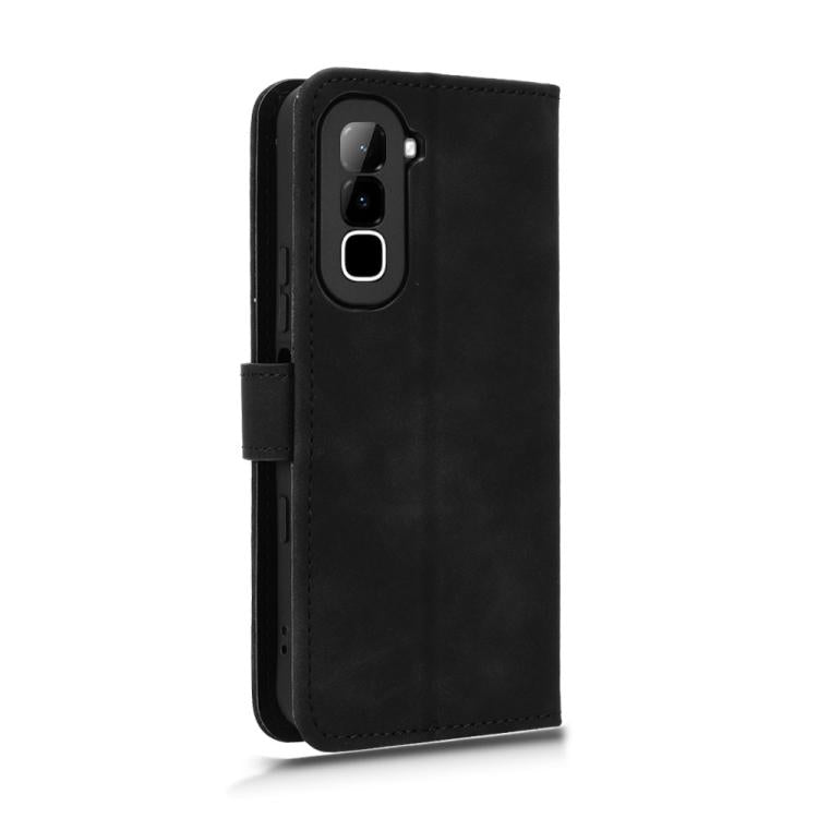 For Infinix Hot 70 4G Skin Feel Magnetic Flip Leather Phone Case
