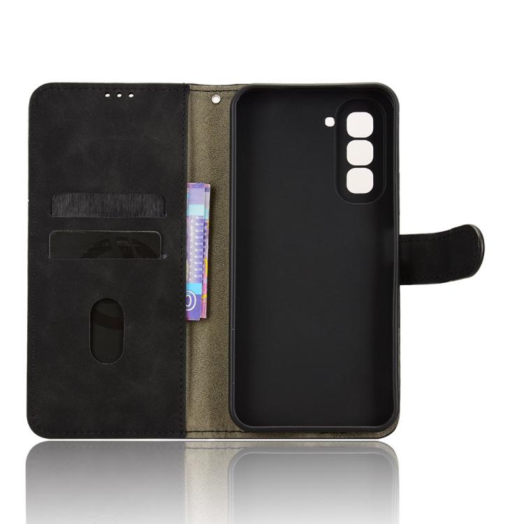 For Infinix Hot 70 4G Skin Feel Magnetic Flip Leather Phone Case