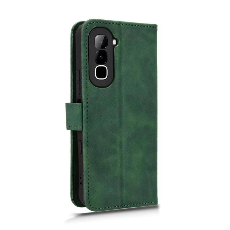 For Infinix Hot 70 4G Skin Feel Magnetic Flip Leather Phone Case