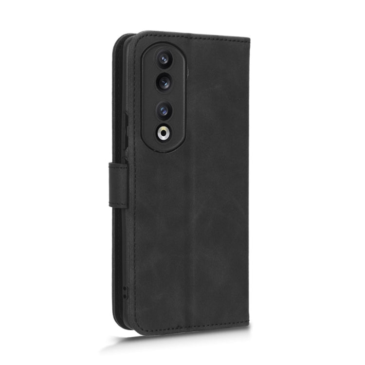 For Honor 90 Pro Skin Feel Magnetic Flip Leather Phone Case