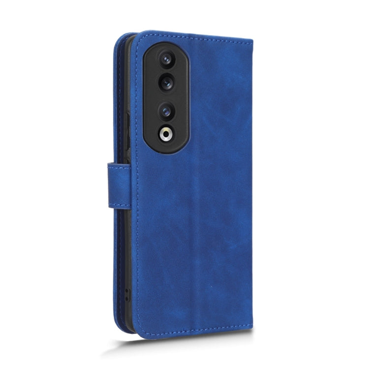 For Honor 90 Pro Skin Feel Magnetic Flip Leather Phone Case