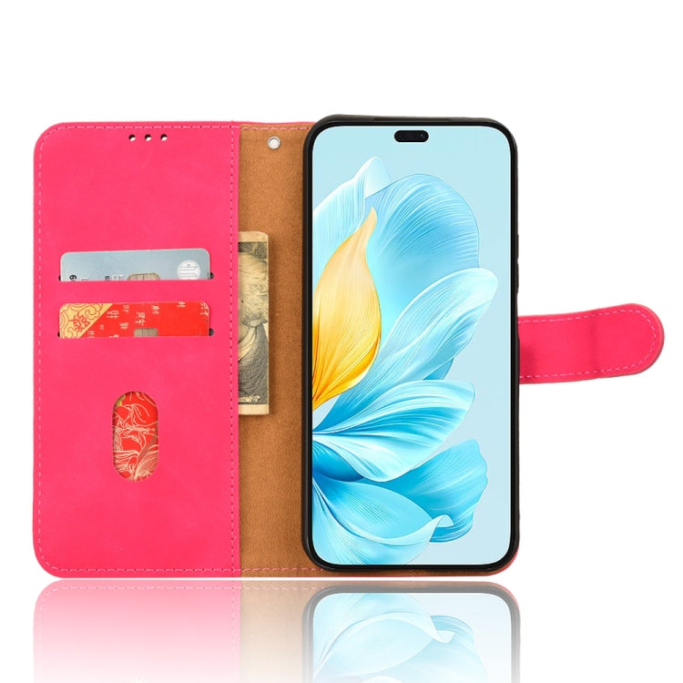 For Honor 200 Lite Global Skin Feel Magnetic Flip Leather Phone Case