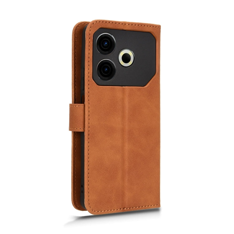 For Honor Play 60 Plus Skin Feel Magnetic Flip Leather Phone Case