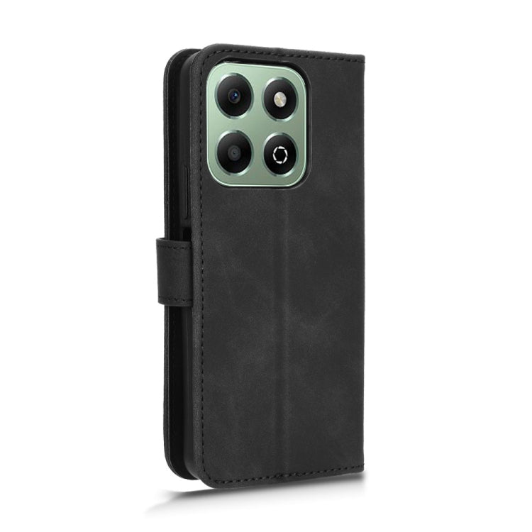 For Honor X6b Skin Feel Magnetic Flip Leather Phone Case