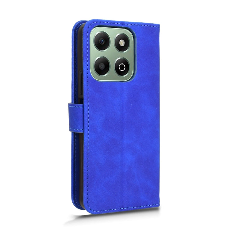For Honor X6b Skin Feel Magnetic Flip Leather Phone Case