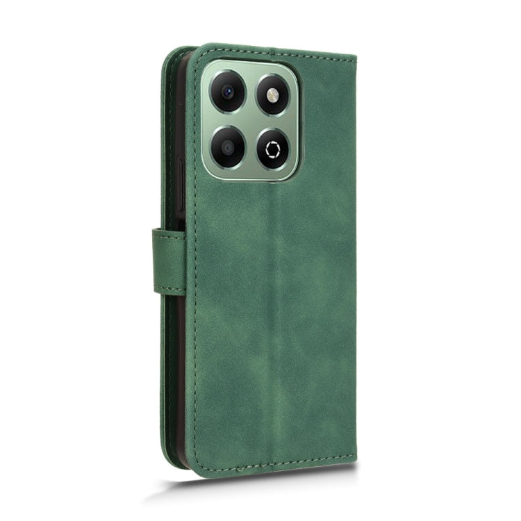 For Honor X6b Skin Feel Magnetic Flip Leather Phone Case