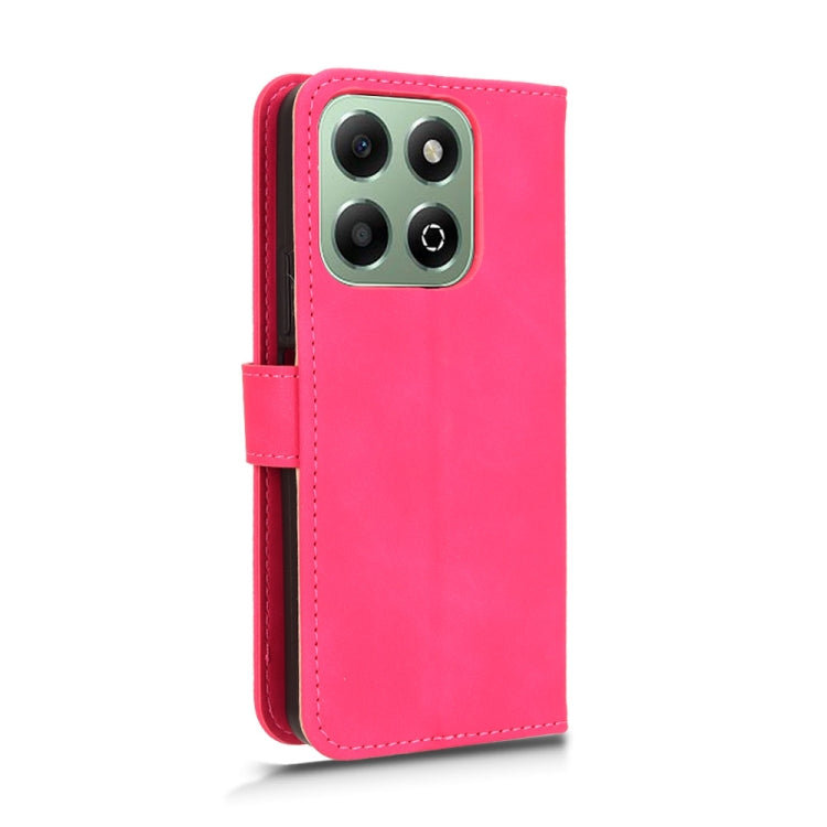 For Honor X6b Skin Feel Magnetic Flip Leather Phone Case
