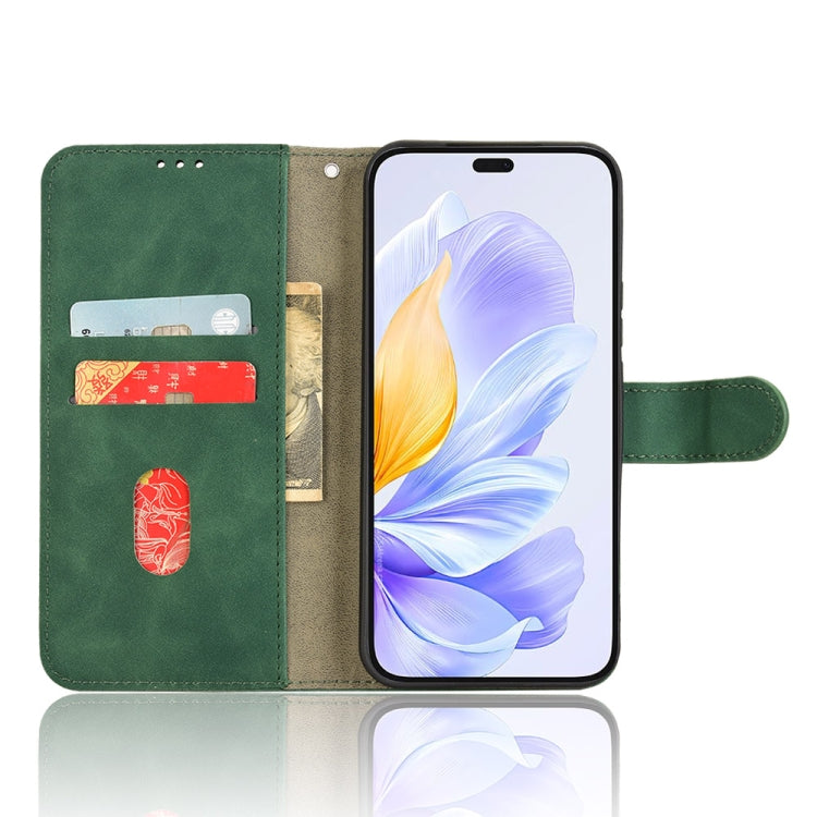For Honor X60i 5G Skin Feel Magnetic Flip Leather Phone Case