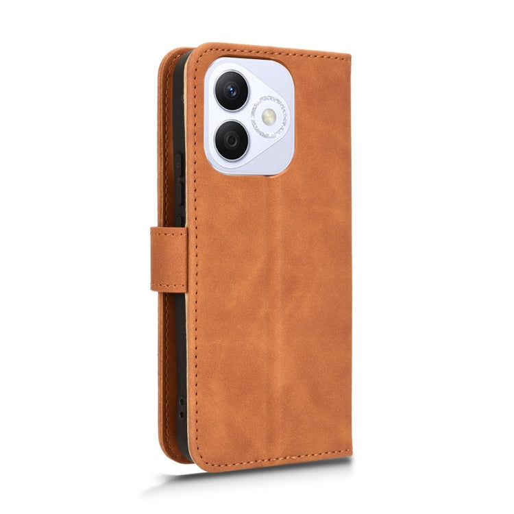 For Honor X60i 5G Skin Feel Magnetic Flip Leather Phone Case