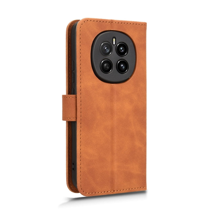 For Honor Magic7 Skin Feel Magnetic Flip Leather Phone Case