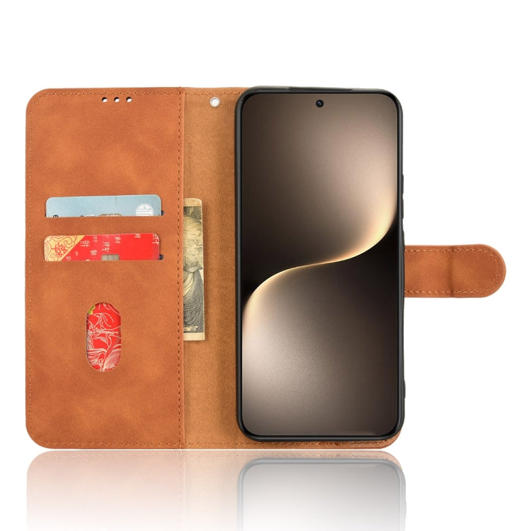 For Honor Magic7 Skin Feel Magnetic Flip Leather Phone Case