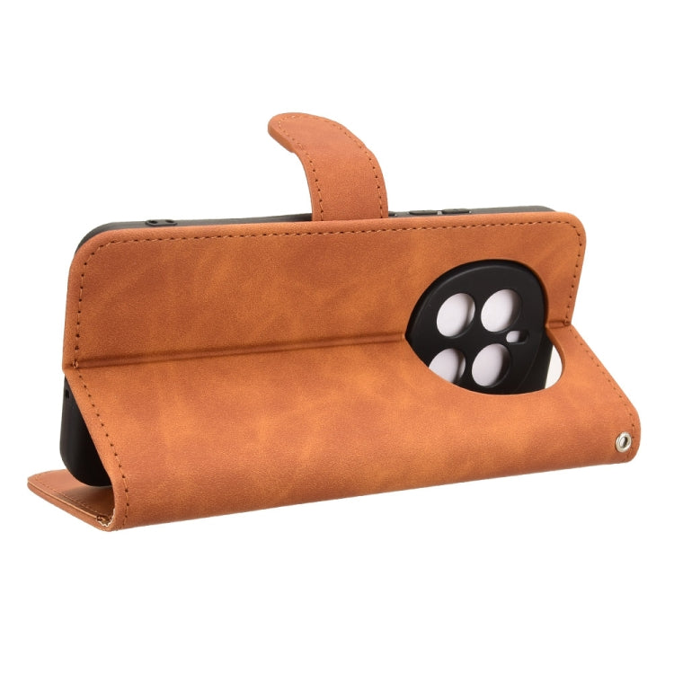 For Honor Magic7 Skin Feel Magnetic Flip Leather Phone Case