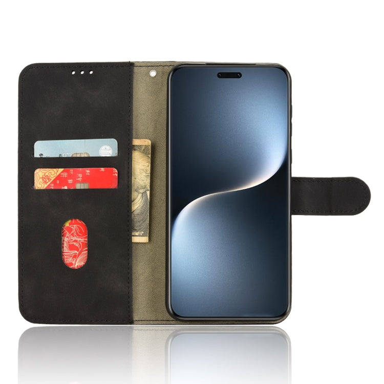 For Honor Magic7 Pro Skin Feel Magnetic Flip Leather Phone Case