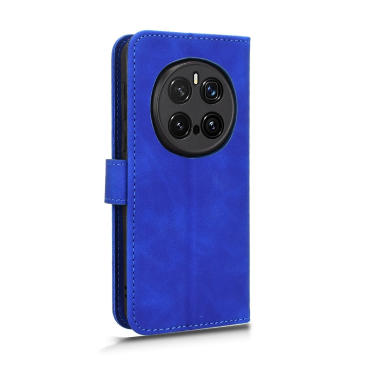 For Honor Magic7 Pro Skin Feel Magnetic Flip Leather Phone Case