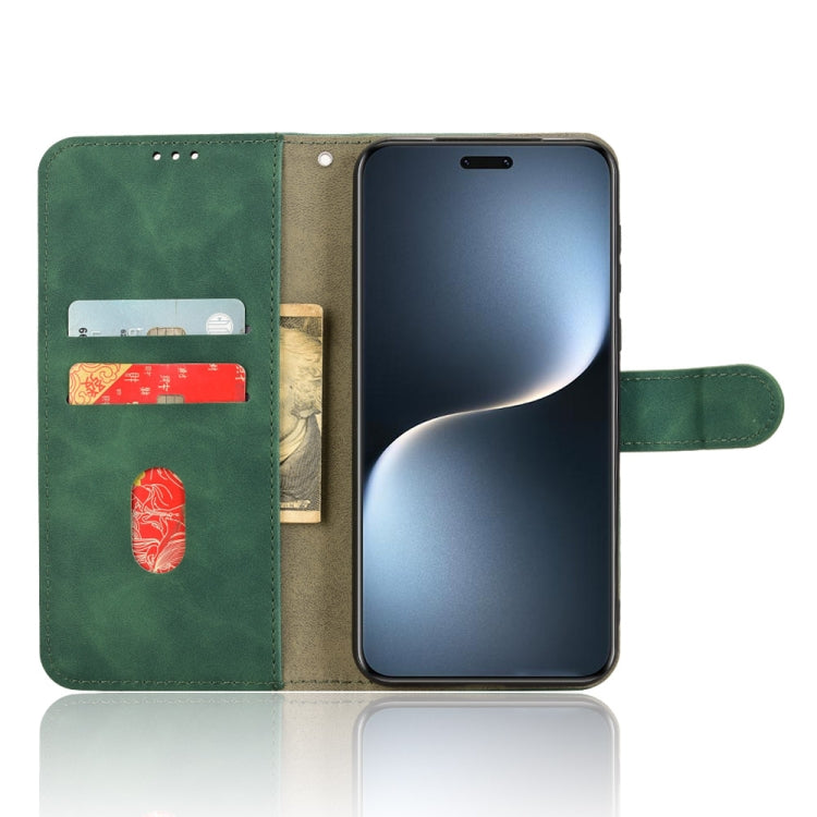 For Honor Magic7 Pro Skin Feel Magnetic Flip Leather Phone Case