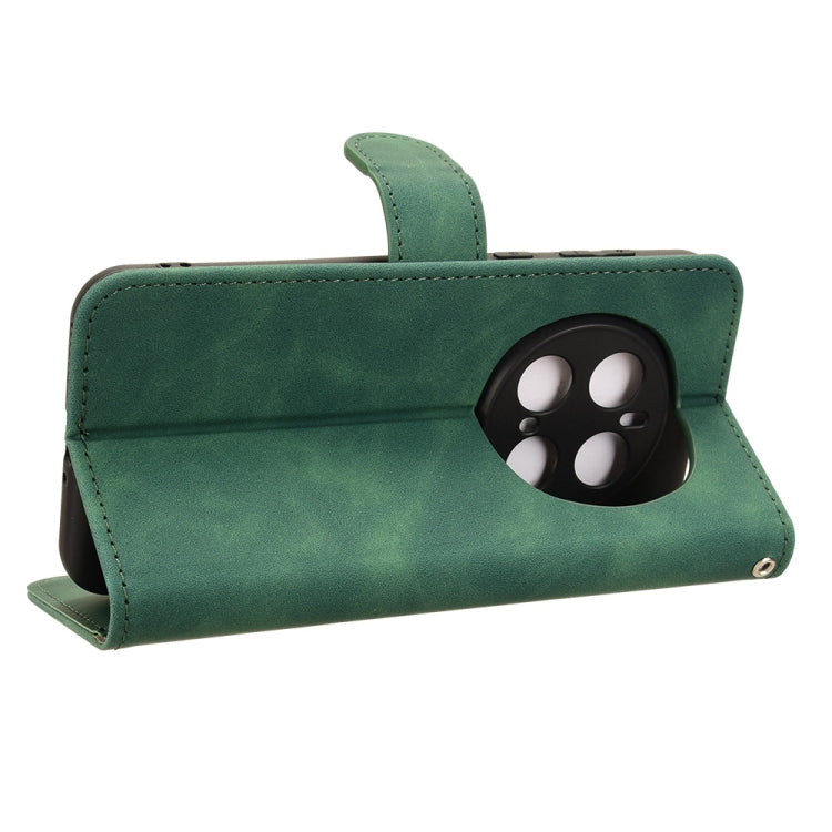 For Honor Magic7 Pro Skin Feel Magnetic Flip Leather Phone Case