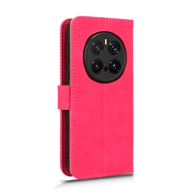 For Honor Magic7 Pro Skin Feel Magnetic Flip Leather Phone Case