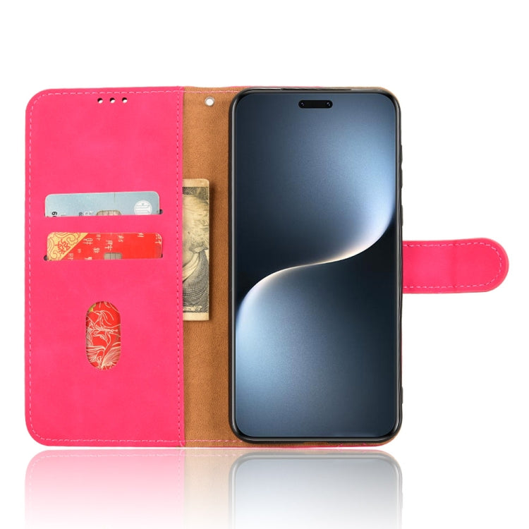 For Honor Magic7 Pro Skin Feel Magnetic Flip Leather Phone Case