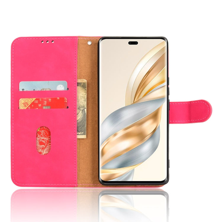 For Honor X60 Pro 5G / X9c 5G Skin Feel Magnetic Flip Leather Phone Case