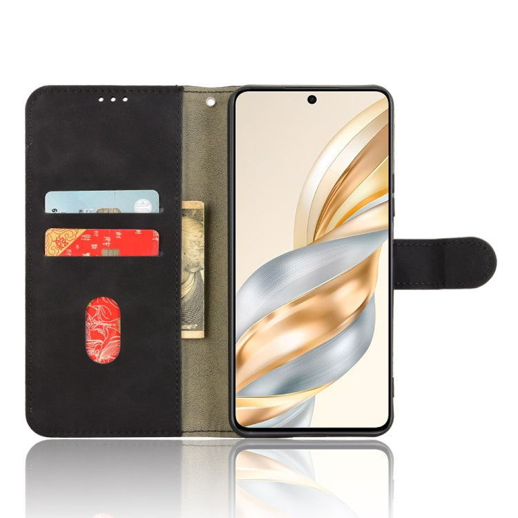For Honor X60 5G Skin Feel Magnetic Flip Leather Phone Case