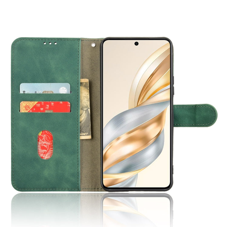 For Honor X60 5G Skin Feel Magnetic Flip Leather Phone Case