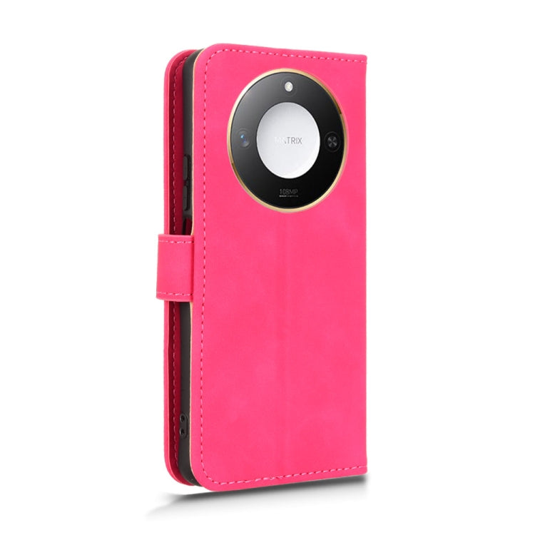 For Honor X60 5G Skin Feel Magnetic Flip Leather Phone Case