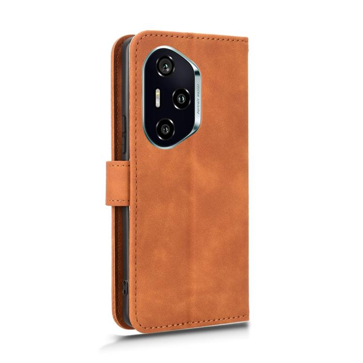 For Honor 300 Pro Skin Feel Magnetic Flip Leather Phone Case