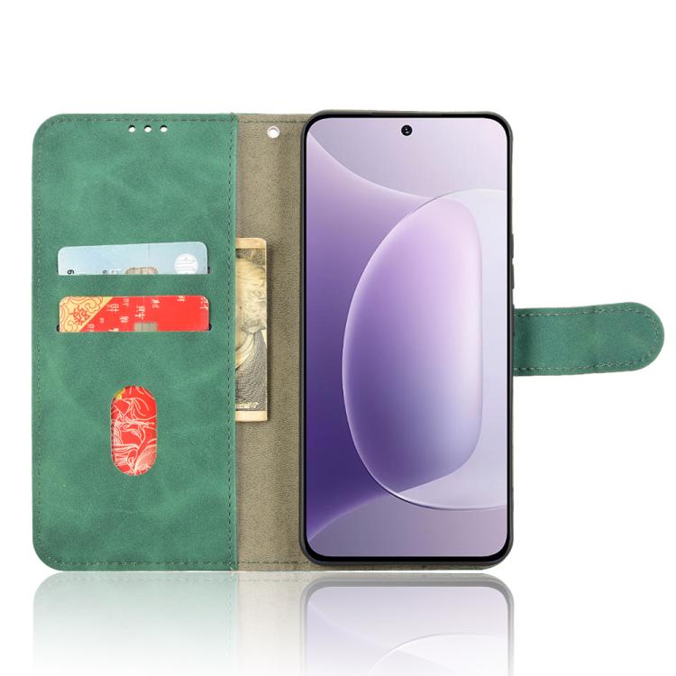 For Honor 300 Skin Feel Magnetic Flip Leather Phone Case
