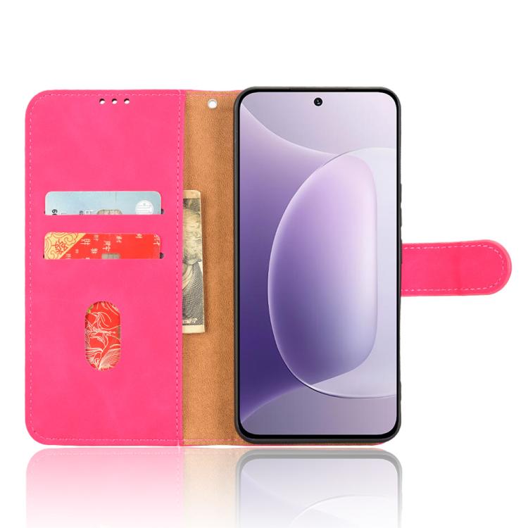 For Honor 300 Skin Feel Magnetic Flip Leather Phone Case