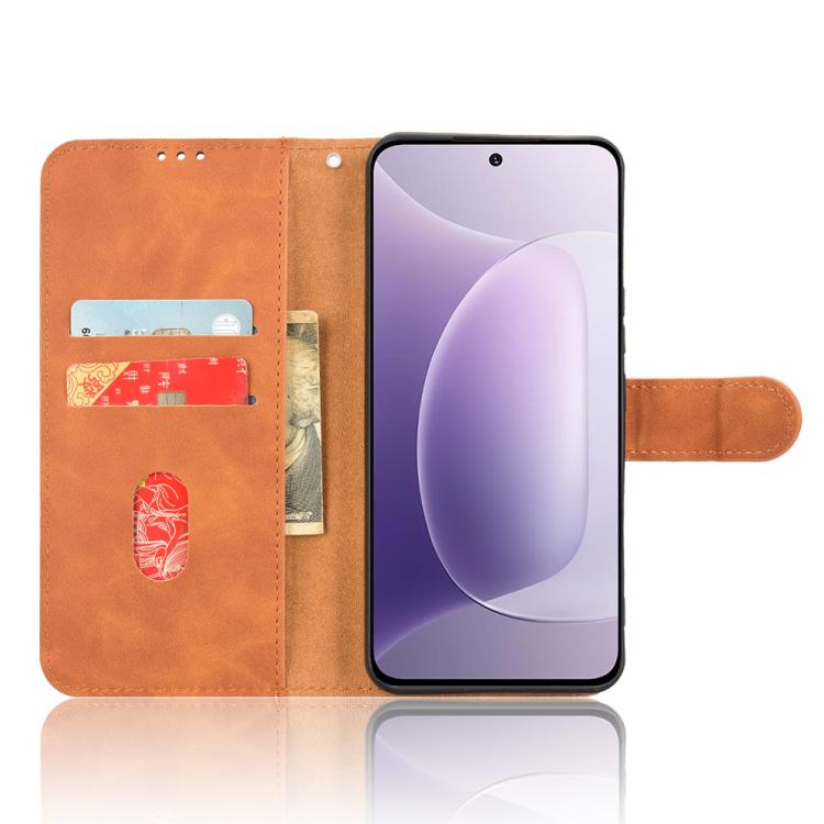 For Honor 300 Skin Feel Magnetic Flip Leather Phone Case