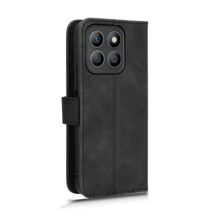 For Honor X8c 4G Skin Feel Magnetic Flip Leather Phone Case