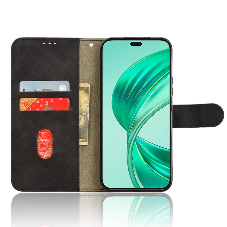 For Honor X8c 4G Skin Feel Magnetic Flip Leather Phone Case