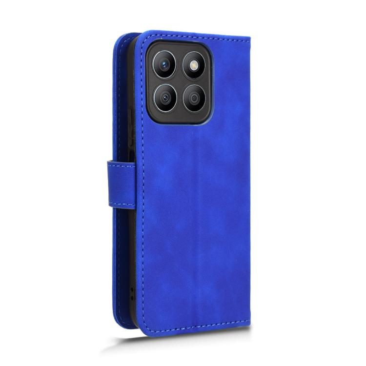 For Honor X8c 4G Skin Feel Magnetic Flip Leather Phone Case