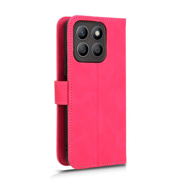 For Honor X8c 4G Skin Feel Magnetic Flip Leather Phone Case