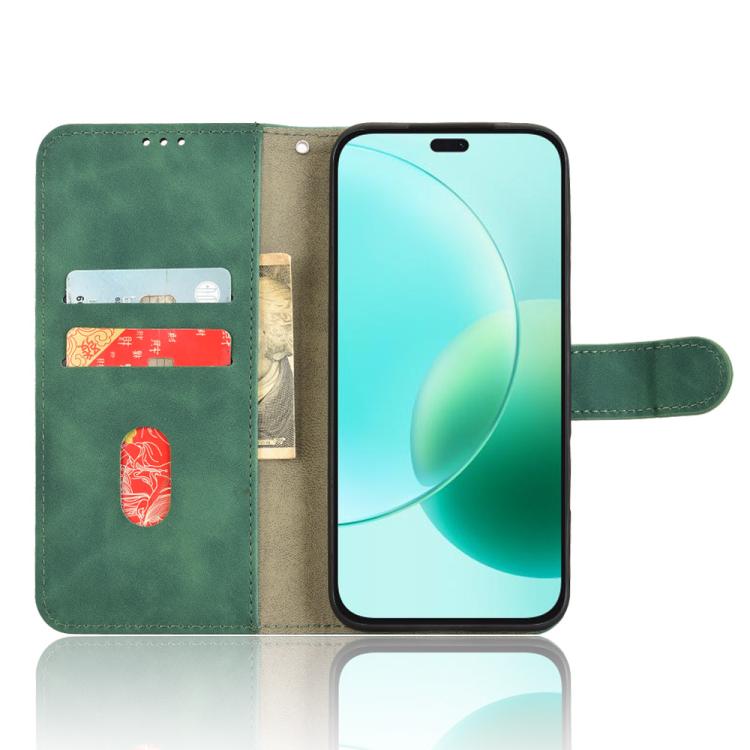 For Honor 400 Lite Global Skin Feel Magnetic Flip Leather Phone Case