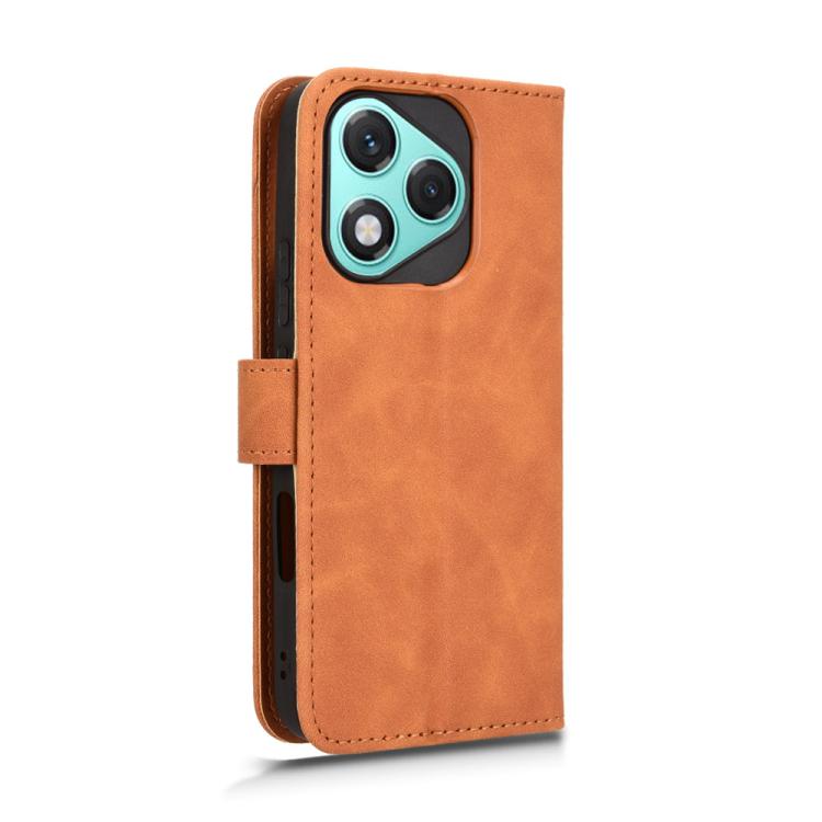 For Honor 400 Lite Global Skin Feel Magnetic Flip Leather Phone Case