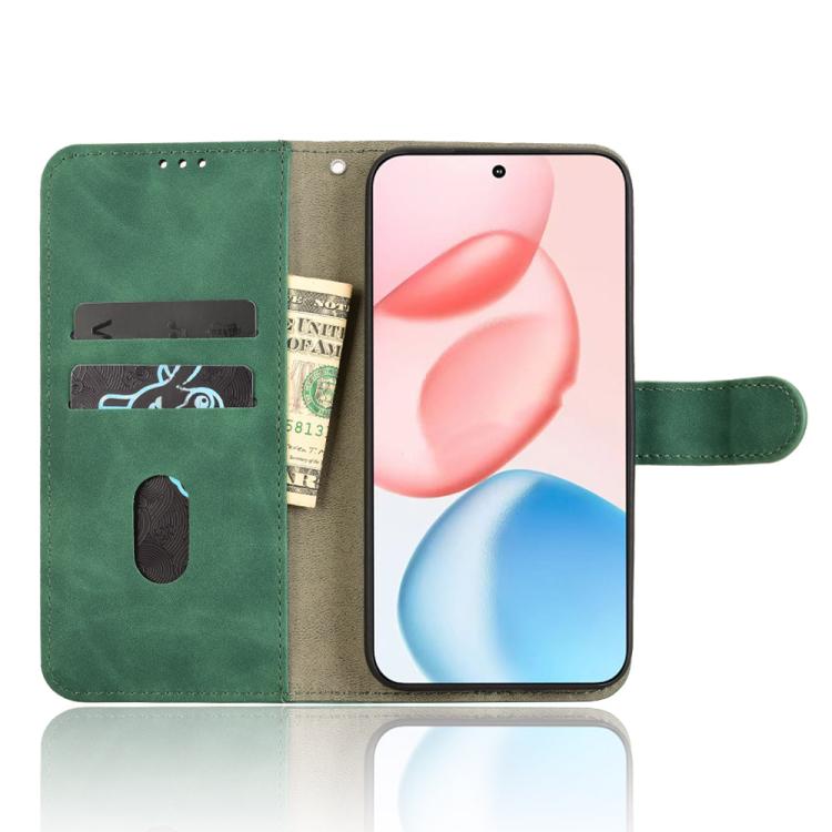 For Honor 400 Global 156.5mm Skin Feel Magnetic Flip Leather Phone Case