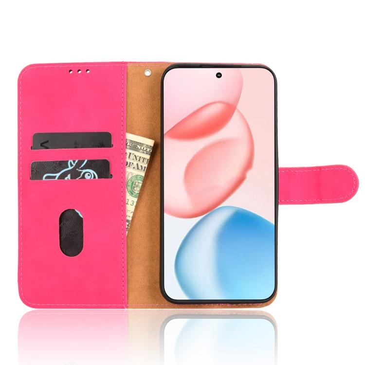 For Honor 400 Global 156.5mm Skin Feel Magnetic Flip Leather Phone Case