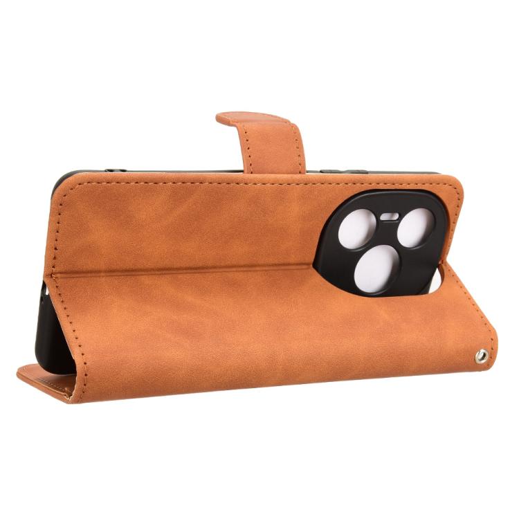 For Honor Power 5G Skin Feel Magnetic Flip Leather Phone Case