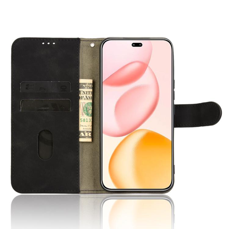 For Honor 400 Pro Global 160.8mm Skin Feel Magnetic Flip Leather Phone Case