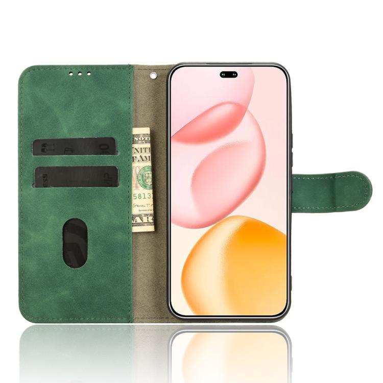 For Honor 400 Pro Global 160.8mm Skin Feel Magnetic Flip Leather Phone Case