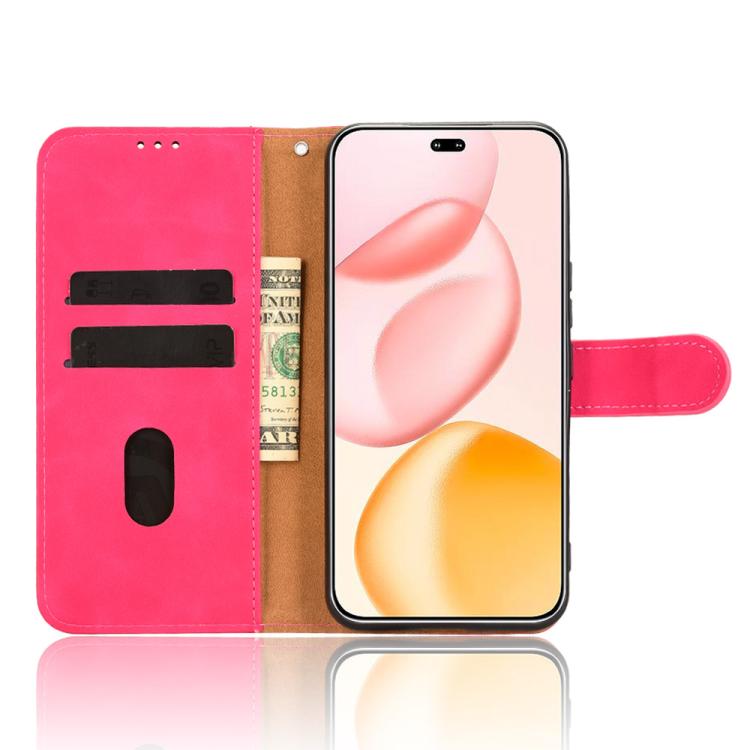 For Honor 400 Pro Global 160.8mm Skin Feel Magnetic Flip Leather Phone Case