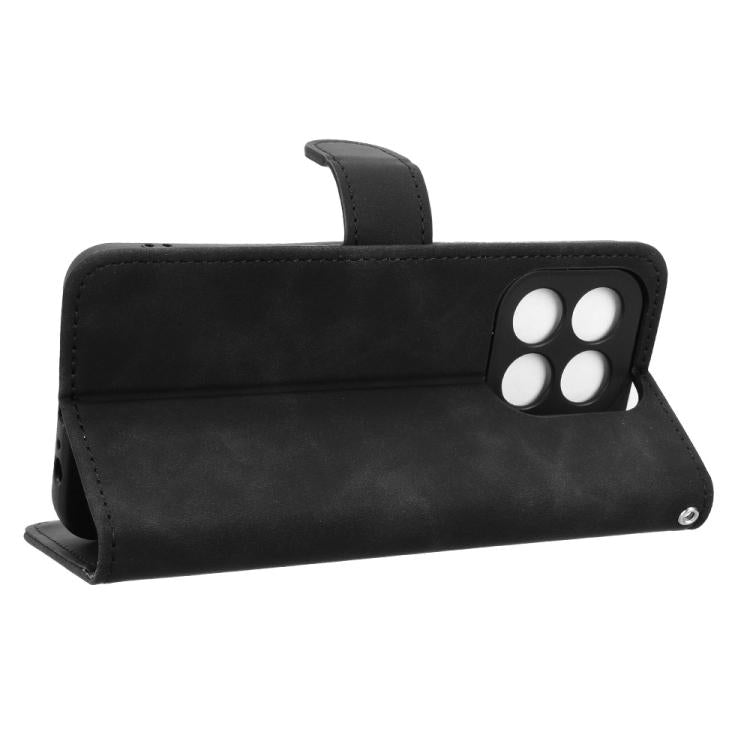 For Honor X6c 4G Skin Feel Magnetic Flip Leather Phone Case