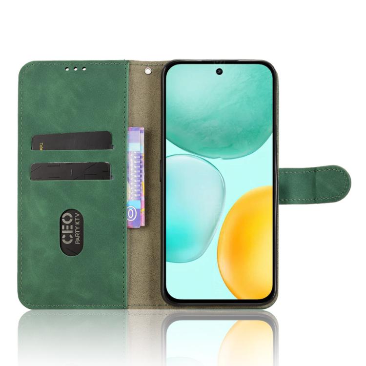 For Honor X6c 4G Skin Feel Magnetic Flip Leather Phone Case